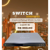 Cisco 24 Portas Sf300 - 10/100