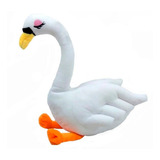 Cisne Branco De Pelúcia 26 Cm Altura Antialérgico