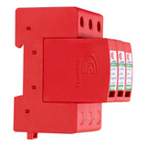 Clamper Solar Dps 40ka 1040v Protetor Raio Surto Tripolar