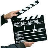 Claquete Madeira Grande Universal Studios Cinema