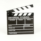Claquete Madeira Universal Studios 30x27