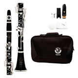 Clarinete Eagle Cl 04 17 Chaves Cl04 Niquelada - Nota Fiscal