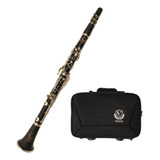Clarinete Eagle Cl04 Sib 17 Chaves C/ Estojo Cl 04 Clarineta