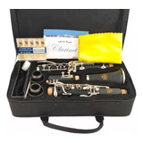 Clarinete Moresky Original 17 Chaves Si Bemol - Com Garantia