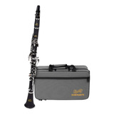 Clarinete Sib 17 Chaves Dominante Niquel Corpo Abs