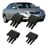 Clip Difusor Ar Corolla 2010 2011 Direcionador 4 Unidade Kit