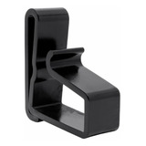 Clip Gancho Porta Abafador Tiro Esportivo - Preto