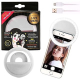 Clipe Anel Luz Pra Selfie Ring Light Flash Celular Universal