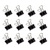 Clips Prendedor Borboleta De Papel Grampo Mola 15mm 60 Peças