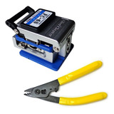 Clivador De Precisão Fc6s Com Decapador Fibra Óptica 3 Furos