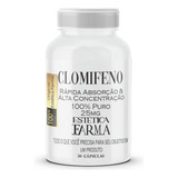 Clomifeno Rápida Absorção Alta Concentração 25mg 100% Pura Sabor Sem Sabor