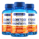 Cloreto De Magnésio Pa C/3cx - 100 Comp Cada - Catarinense