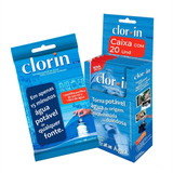 Clorin 1mg 120 Pastilhas Tratamento Purificadora Agua Suja