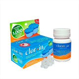 Cloro Clorin Tratamento Água Caixa D'água Cisternas 25.000 Cor Branco