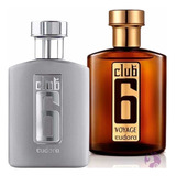 Club 6 Eudora (tradicional) + Club 6 Voyage / Kit Perfumes Gênero Masculino