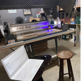 Cnc Router + Kit Laser 40w Área 1x1,3m Compusoft.