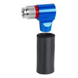 Co2 Bicicleta Pneu Inflator Bomba De Ar Mini Azul
