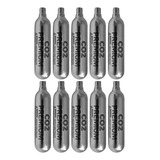 Co2 Refil Kit C/10 Cilindro P/airsoft Pistola De Pressão 12g
