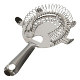 Coador Coqueteleira Strainer Inox Com 4 Apoios Boston Bartender