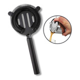 Coador De Gelo Strainer Inox 2 Apoio Coquetéis Profissional