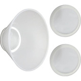 Coador De Leite Com Tela De Nylon Injesul + 2 Telas Reserva 