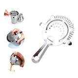 Coador Strainer 4 Apoio Profissional Barman Bar Inox Peneira