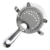 Coador Strainer Inox 4 Apoios Barman Drink Coquetel Peneira