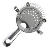 Coador Strainer Inox 4 Apoios Barman Drink Coquetel Peneira