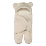Cobertor Baby Swaddle Wrap Fofo Ursinho De Dormir Macio E Fá