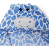 Cobertor Bebê Infantil Com Capuz Girafinha