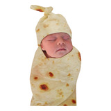 Cobertor Burrito Baby Flour Tortilla Swaddle