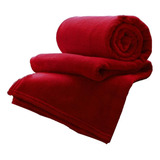 Cobertor Corttex Com Design Liso/várias Cores De 2.2m X 1.8m