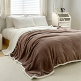 Cobertor King Everest D Face Manta Flannel Sherpa Lã De Car