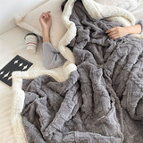 Cobertor Manta Com Sherpa Dupla Face Luxuoso 2,20x1,90 