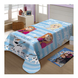 Cobertor Manta Frozen Soft Solteiro 1,50x2,00 Jolitex 