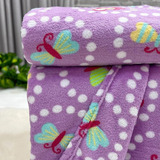 Cobertor Manta Soft Kids Estampado Celta Corttex Infantil Cor Borboletas Desenho Do Tecido Liso