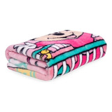 Cobertor Para Berço Bebê Jolitex Raschel Disney Baby Minnie