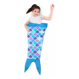 Cobertor Saco De Dormir Infantil Calda De Sereia Manta