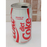 Coca Cola Diet Coke Lata Alumínio Vazia 1992 Ótima