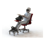 Cockpit Projeto Cadeira Gamer Suporte Volante Simulador Alum