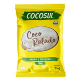 Coco Ralado Cocosul Coco Ralado Fino Umido Adoçado Cocosul 1kg Sem Gluten De 1kg X 1u