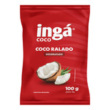 Coco Ralado Desidratado Ingá 100g