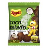 Coco Ralado Desidratado Integral 100g Zaeli