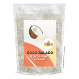 Coco Ralado Em Flocos Finos Sem Adição De Açúcar 100g 