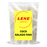 Coco Ralado  Fino  Sem Açúcar 1kg - Lene Condimentos