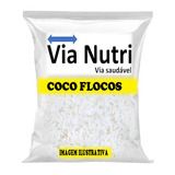 Coco Ralado Natural Em Flocos Sem Açúcar Flocos Pacote 1kg