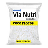 Coco Ralado Natural Em Flocos Sem Açúcar Flocos Pacote 250g