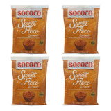 Coco Ralado Queimado Sweet Floco Kit Com 4 Unidades De 100g