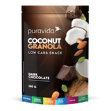 Coconut Granola Dark Chocolate Puravida Low Carb Snack 180g