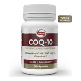 Coenzima Q10 - 30 Cap (200mg P/ Porção) - Vitafor Sabor Sem Sabor